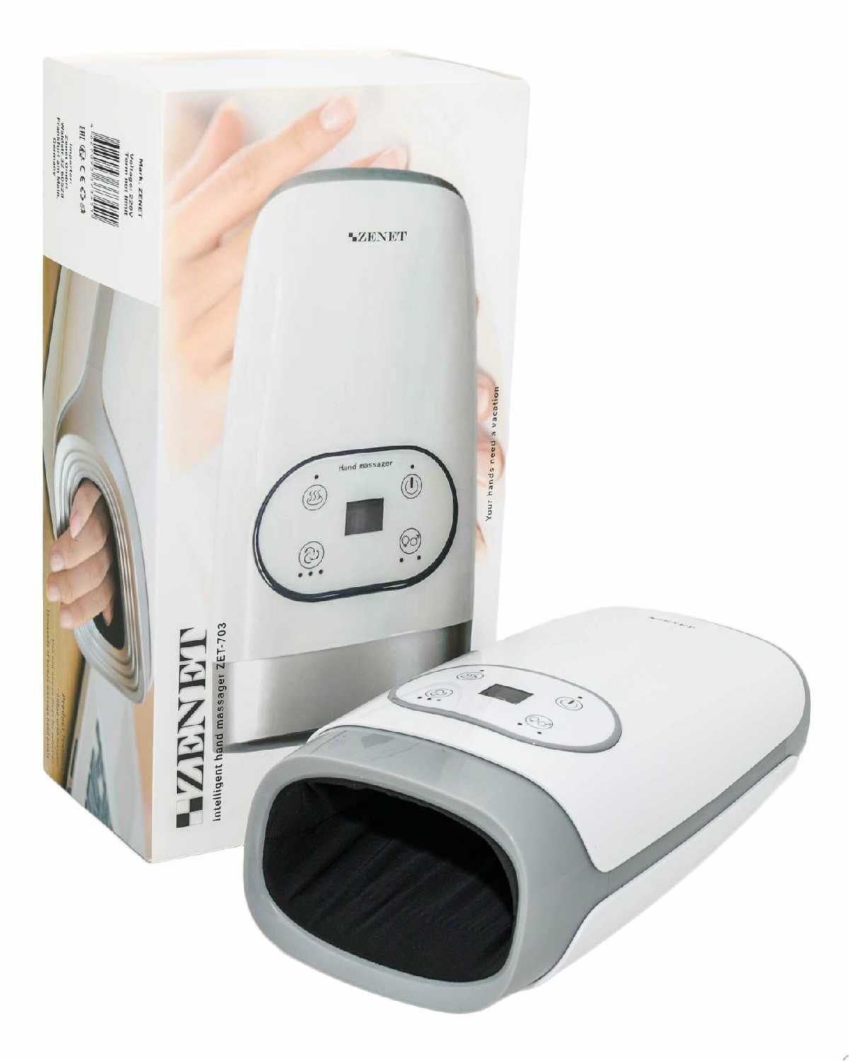 Массажер для рук Zenet ZET-703 с прогревом фотография 6