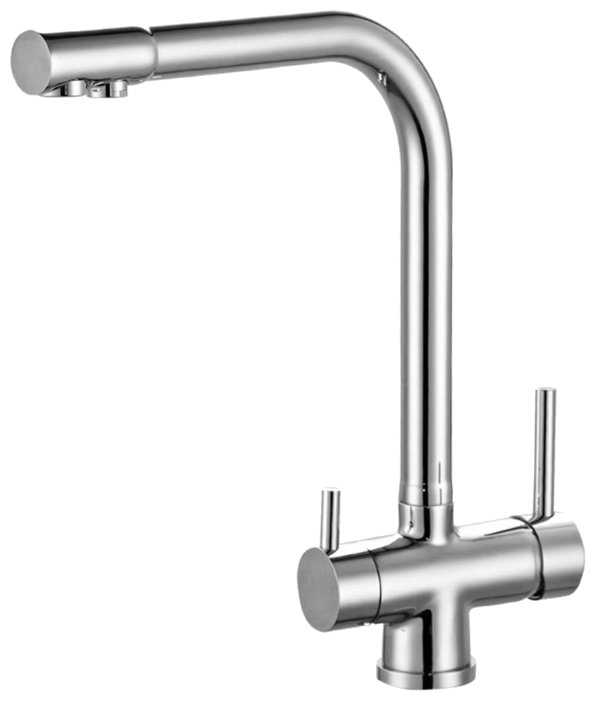 Смеситель для кухни (мойки) ZorG Sanitary ZR 348 YF хром, рычажный