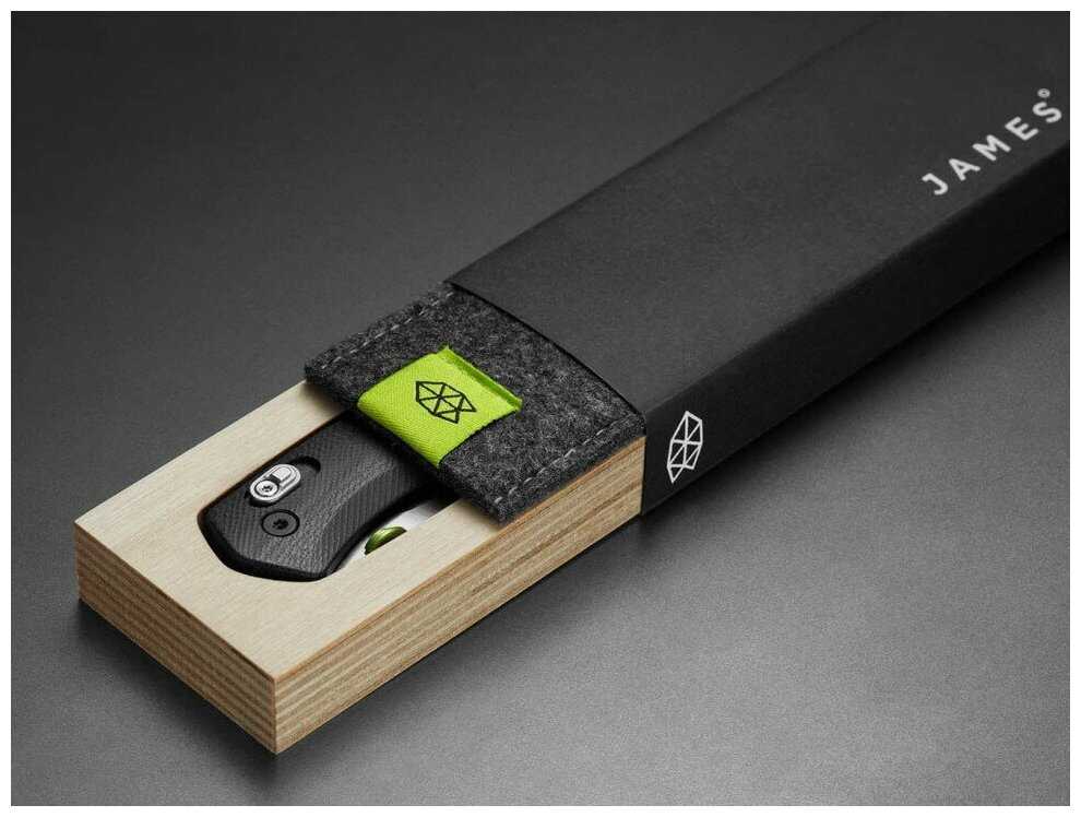 Нож The James Brand the Carter, OD Green / Black фотография 4