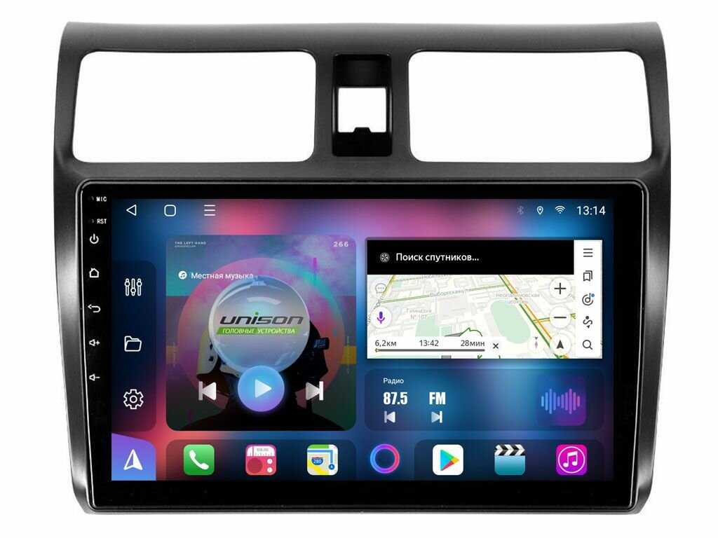 Штатная магнитола Suzuki UNISON 10A1 2Gb/32Gb IPS BT Wi-Fi CarPlay (3056-10A1) фотография 15
