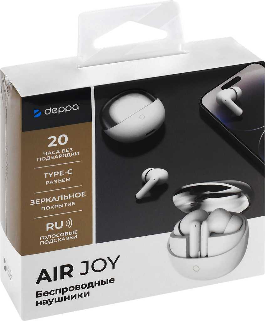 Беспроводные наушники Deppa Air Joy (44310) фотография 11
