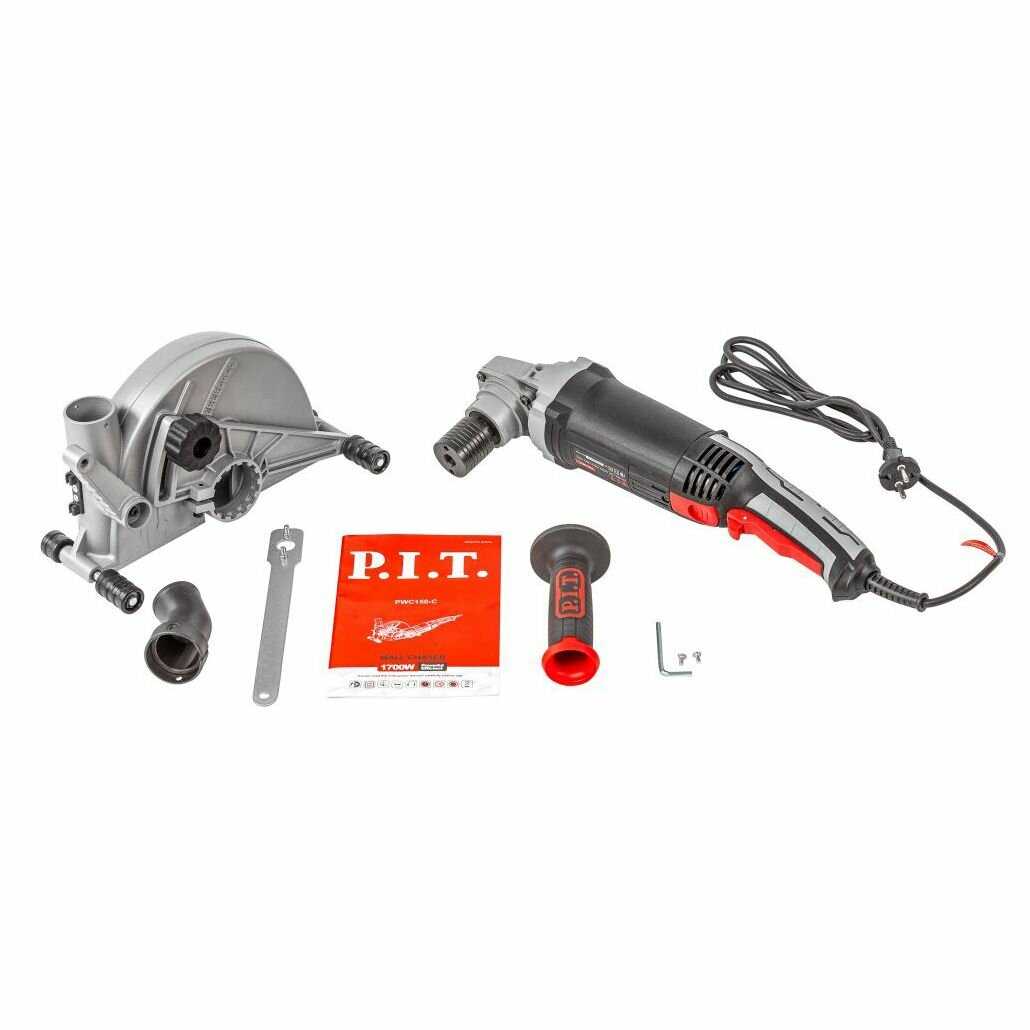 Штроборез P.I.T. PWC150-C (150мм, 1700Вт, 8000об/мин, глубина штроб. 35мм, ширина штроб. 30мм) фотография 5