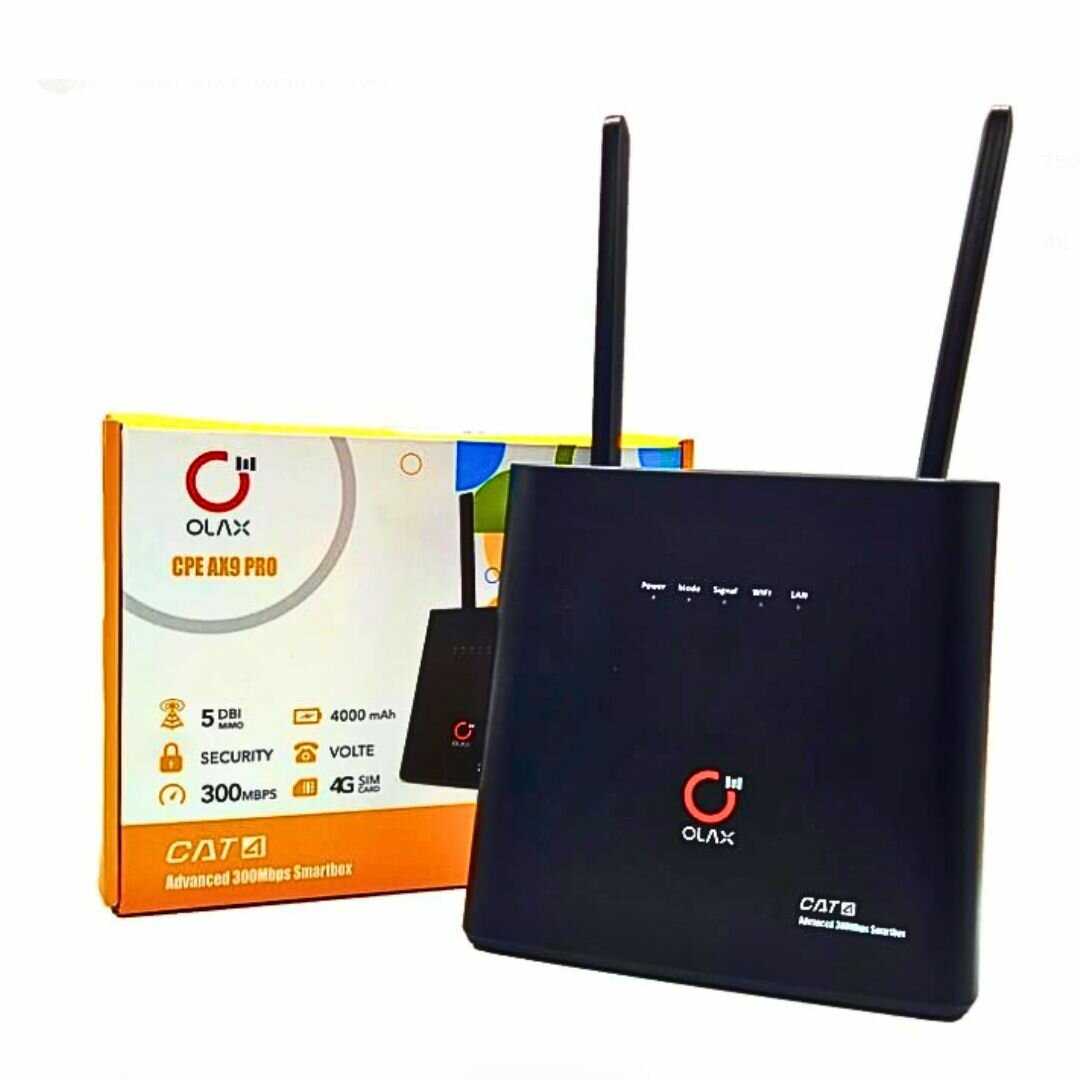 WiFi-роутер OLAX AX9 PRO 4G LTE фотография 2
