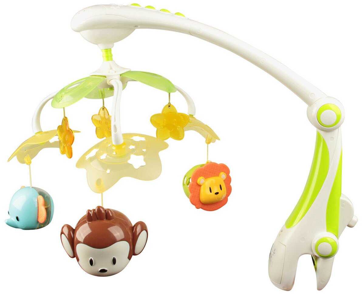 Музыкальная карусель Музыкальная карусель с проектором для кроватки (M6908-1)