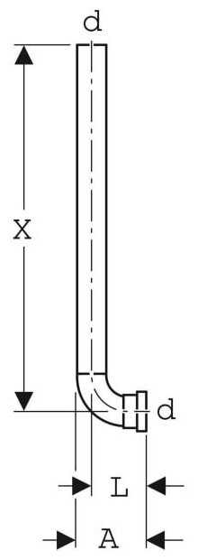 Колено смыва GEBERIT Колено смыва (119.704.16.1) фотография 12