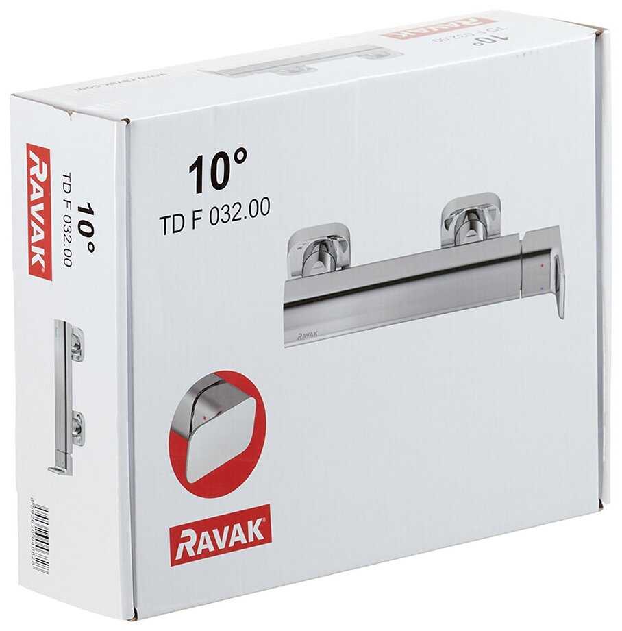 Смеситель для ванны RAVAK 10° Free TD F 032.00/150, рычажный фотография 10