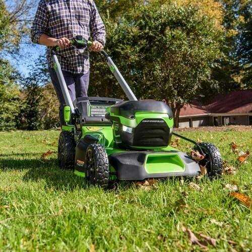 Электрическая газонокосилка Greenworks DigiPro (2514307) фотография 7