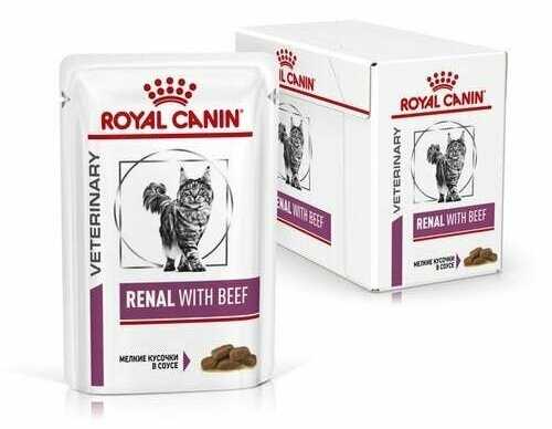 Влажный диетический корм Royal Canin Renal With Fish фотография 1
