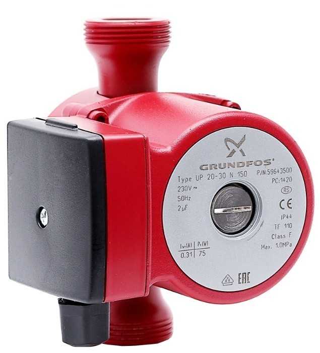 Циркуляционный насос Grundfos UP 20-30 N (75 Вт) фотография 1