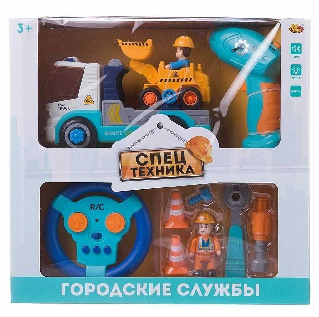 Автовоз ABtoys Городские службы Автовоз и трактор (C-00441)