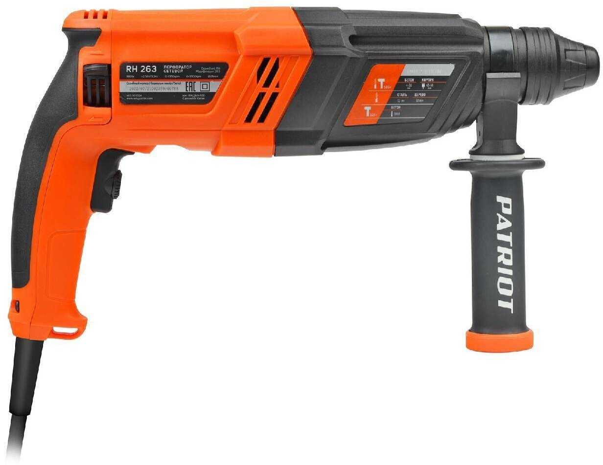 Перфоратор PATRIOT RH 263 880 Вт фотография 1