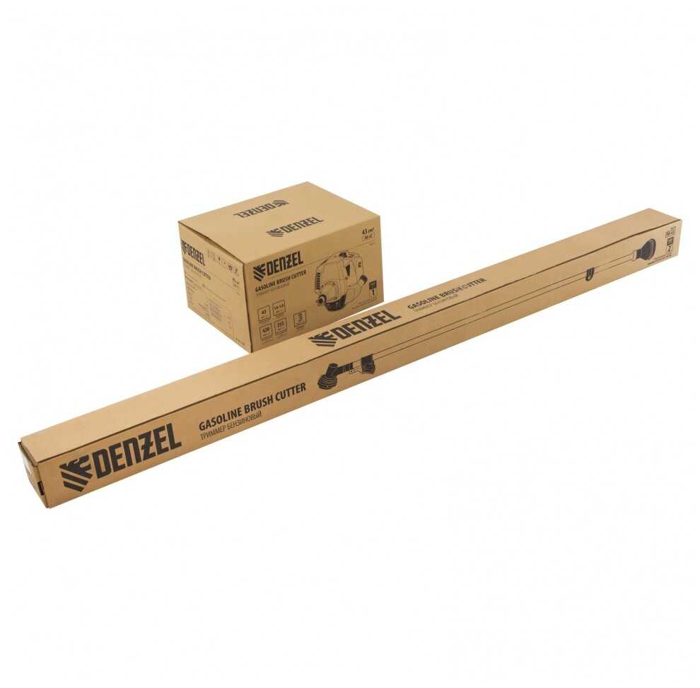 Триммер бензиновый Denzel DR-43, 2.5 л.с., 42 см фотография 14