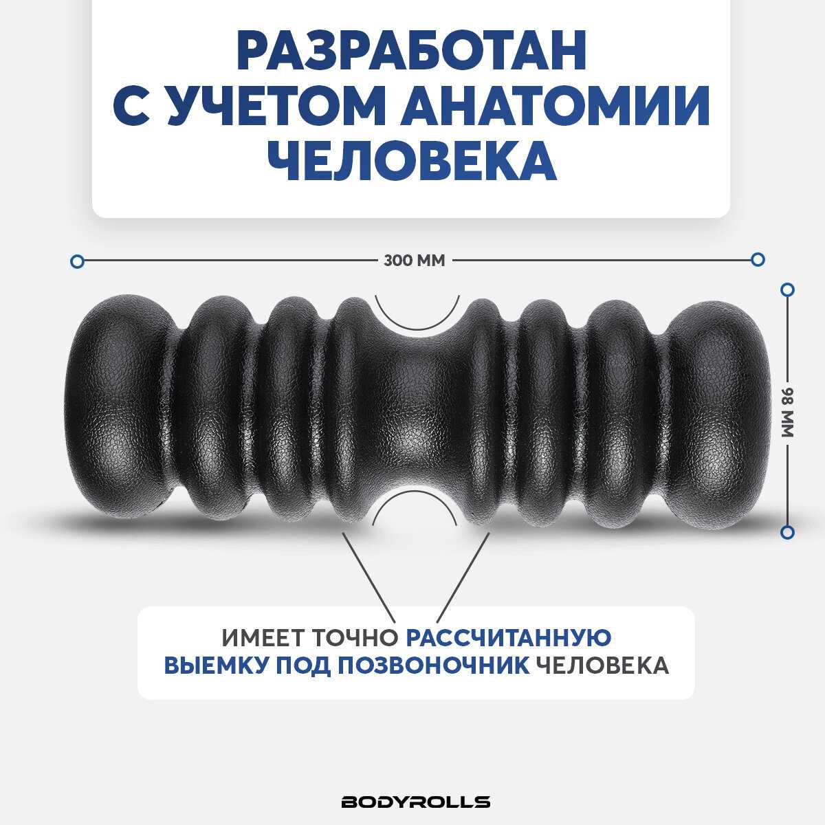 Массажный ролик BODYROLLS SLIDE фотография 30
