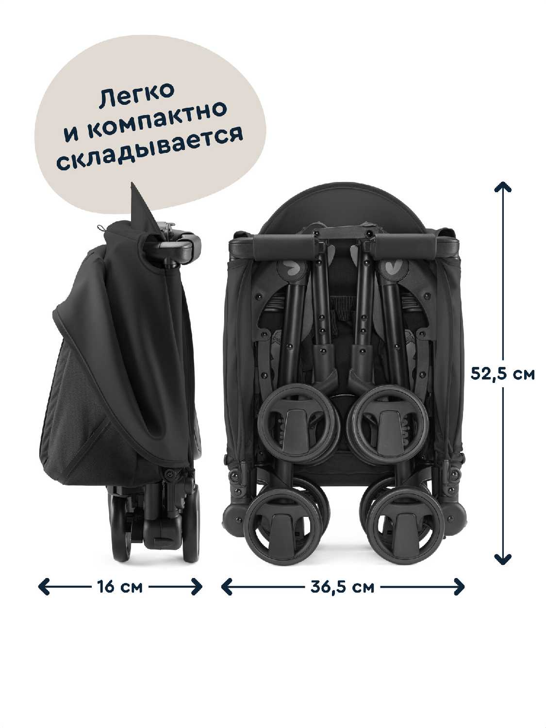 Коляска детская прогулочная Junion Tinbi (708A) фотография 9