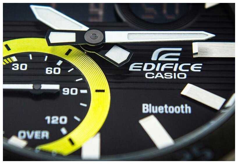 Японские наручные часы Casio Edifice ECB-10DB-1A фотография 3