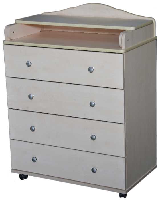 Пеленальный комод Кедр Victoria 804 ЛДСП фотография 8