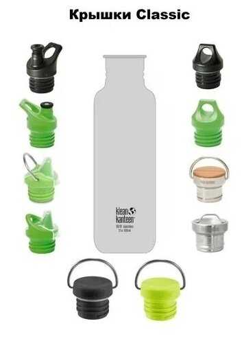 Бутылка для воды Klean Kanteen Classic Narrow Sport 18oz фотография 4
