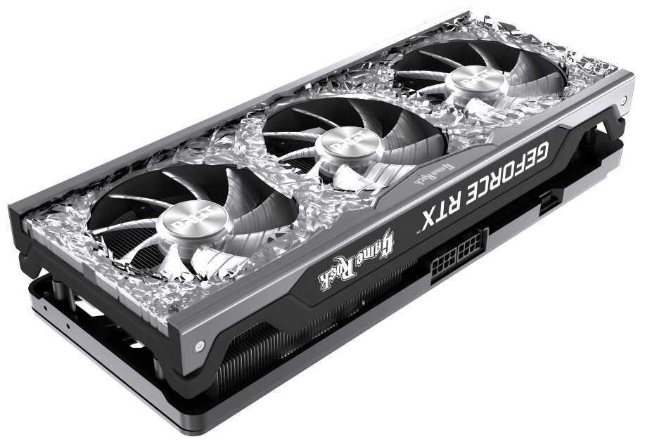 Видеокарта Palit GeForce RTX 3070 GameRock V1 8GB (NE63070019P2-1040G V1) фотография 6