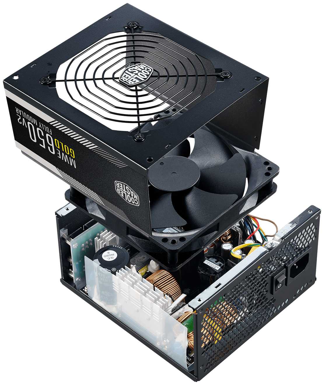 Блок питания Cooler Master MWE Gold 650 V2 Full Modular 650W (MPE-6501-AFAAG) фотография 9