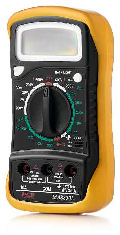 Мультиметр Master Professional Mas830L фотография 3