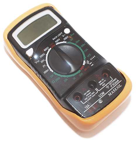 Мультиметр Master Professional Mas830L фотография 4