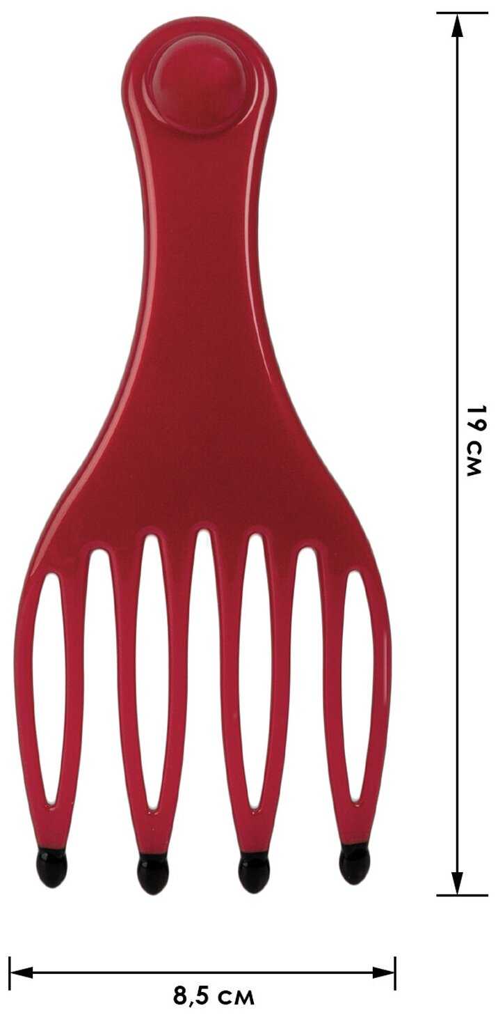 Массажер для кожи головы с активными минералами 19х8х2 см Vess фотография 1