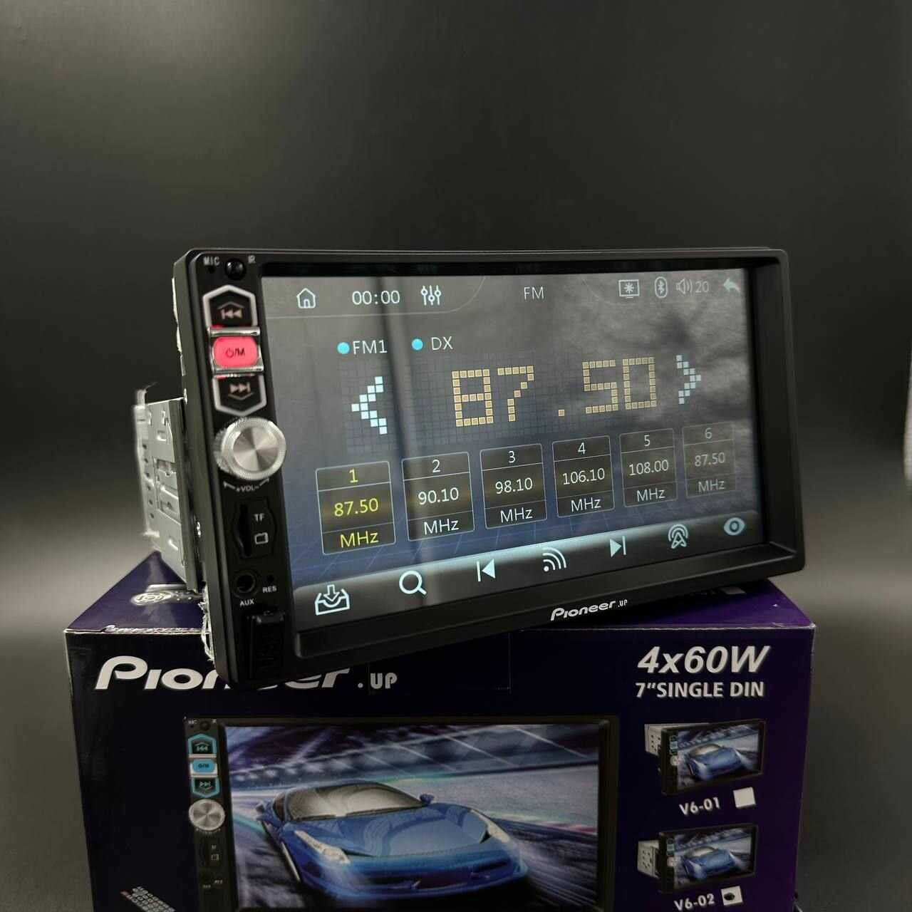 Автомагнитола Pioneer UP1 Din экран 7 дюймов CarPlay фотография 2
