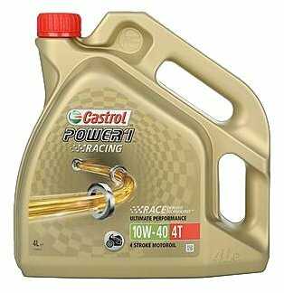 Синтетическое моторное масло Castrol Power 1 Racing 4T 10W-40 фотография 1