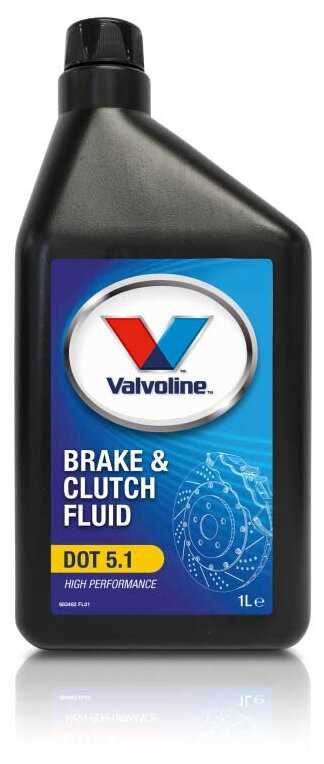 Тормозная жидкость Valvoline Brake & Clutch Fluid DOT 5.1 (1л)