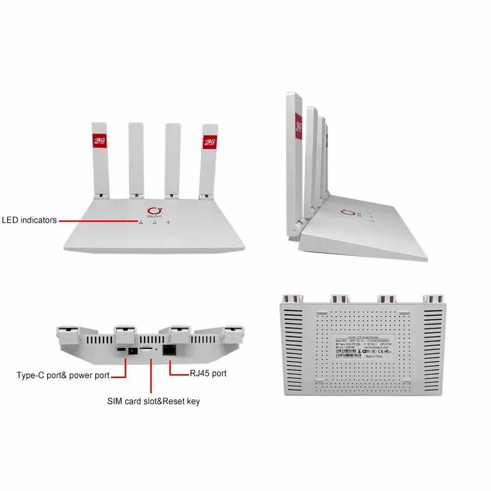 3G / 4G Wi-Fi роутер Olax MC 50 фотография 4
