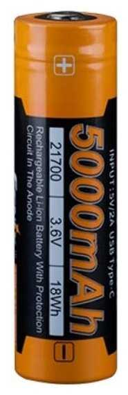 Аккумулятор Fenix ARB-L21-5000U (21700 5000 mAh) фотография 6