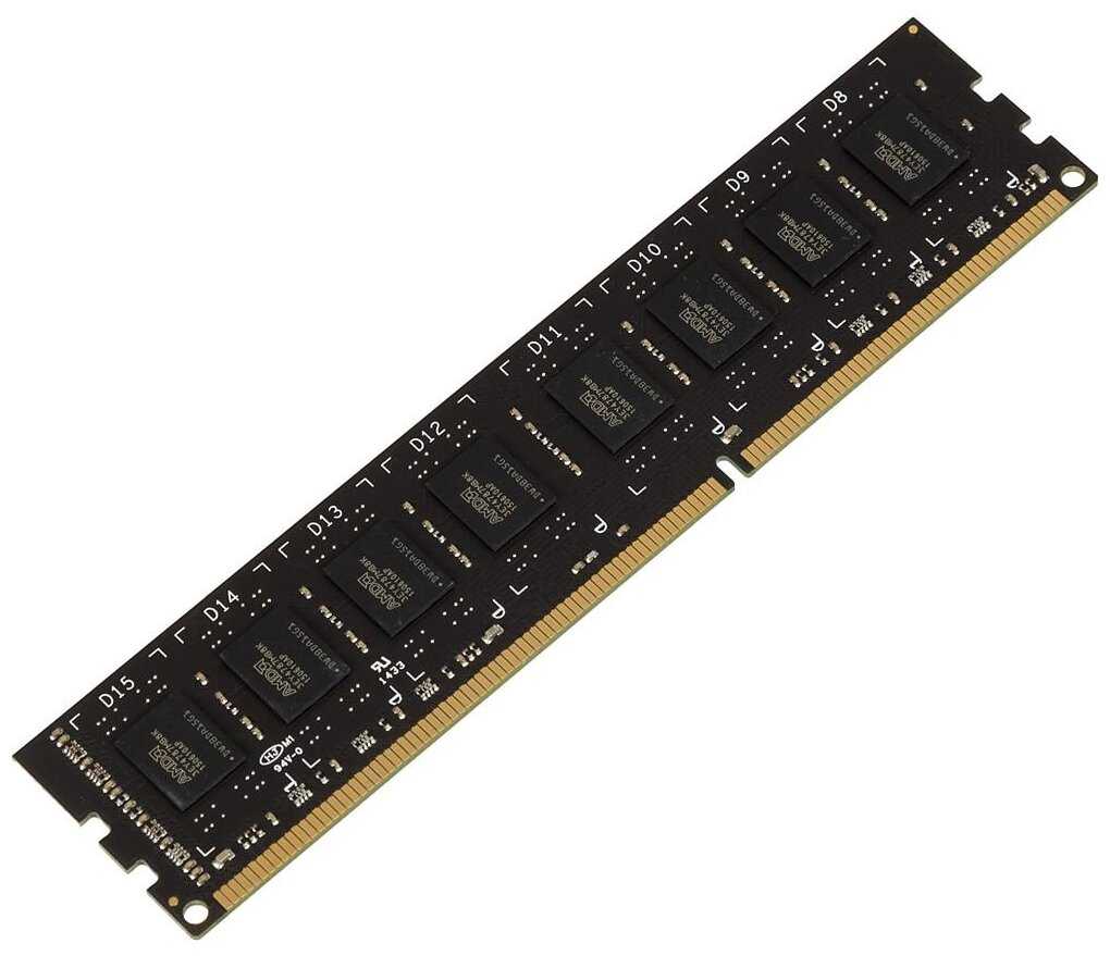Оперативная память AMD Radeon R5 Entertainment Series 8 ГБ DDR3 1600 МГц DIMM CL11 R538G1601U2S-UO фотография 2