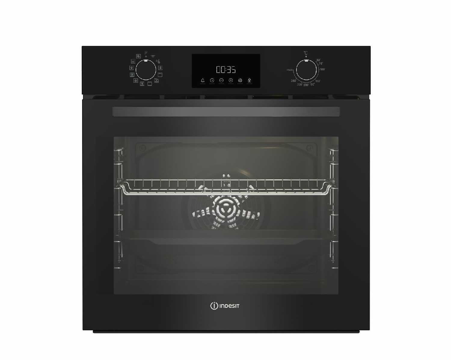 Электрический духовой шкаф Indesit IBFTE 3844 J гриль/конвекция
