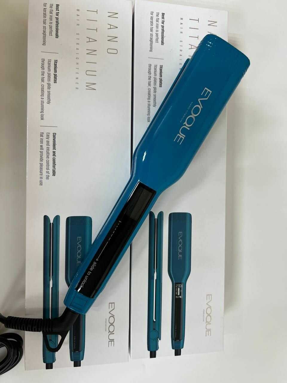 Выпрямитель EVOQUE Утюжок (TouchScreen Nano Titanium Wide) фотография 4