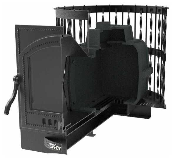 Печь банная Kennet Бастион 22 (чугунная) фотография 2