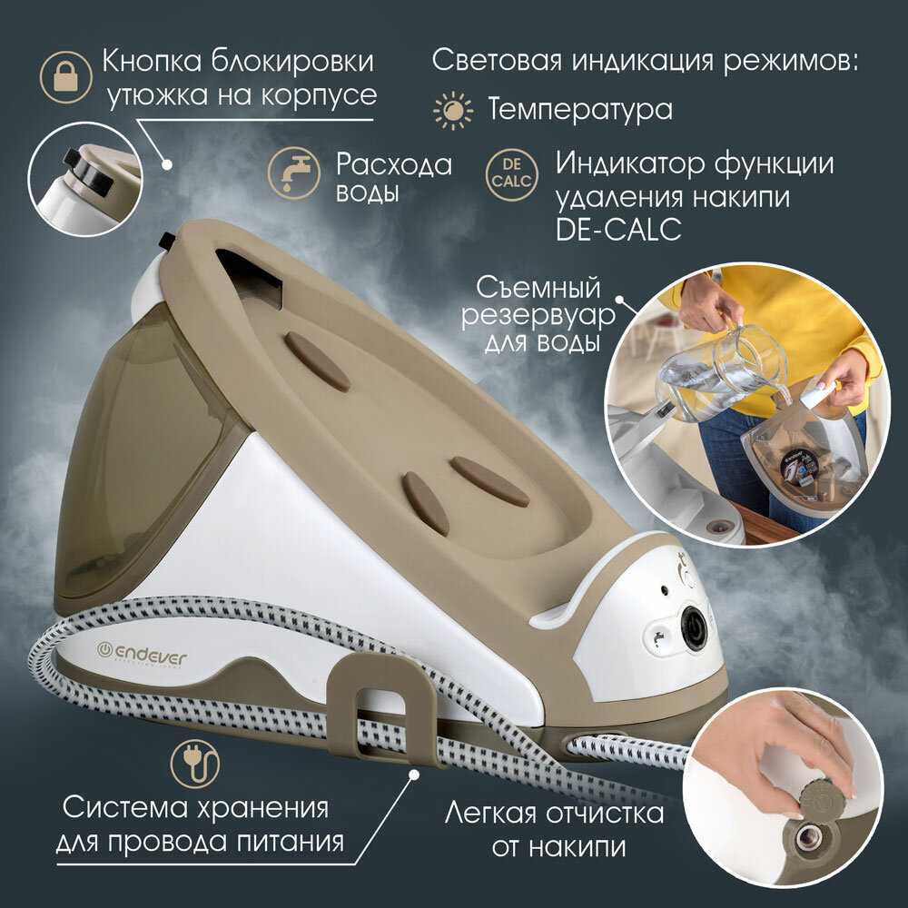Утюг ENDEVER Delta-400 фотография 3