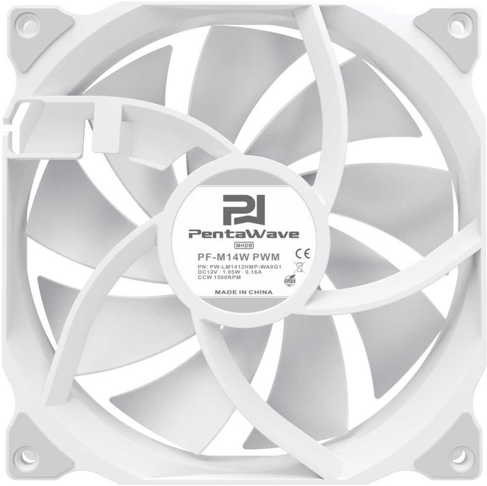Вентилятор для корпуса PentaWave PF-M14W (PF-M14W PWM) фотография 1
