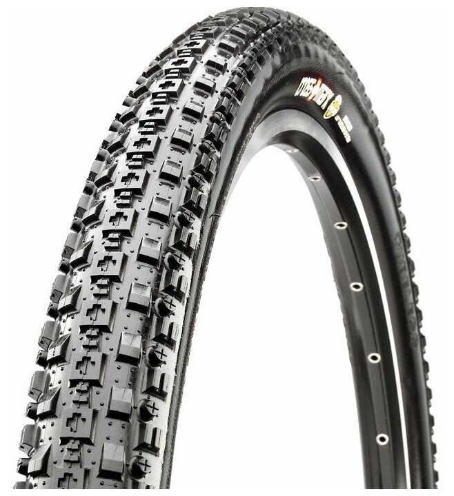 Велопокрышка Maxxis Crossmark, 26x2.25, 60 TPI, wire, черная, TB72547000 фотография 1