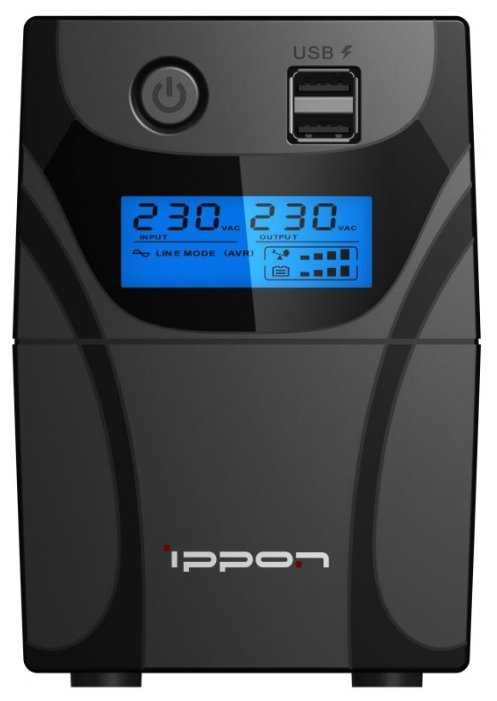 Интерактивный ИБП IPPON Back Power Pro II 600 фотография 1