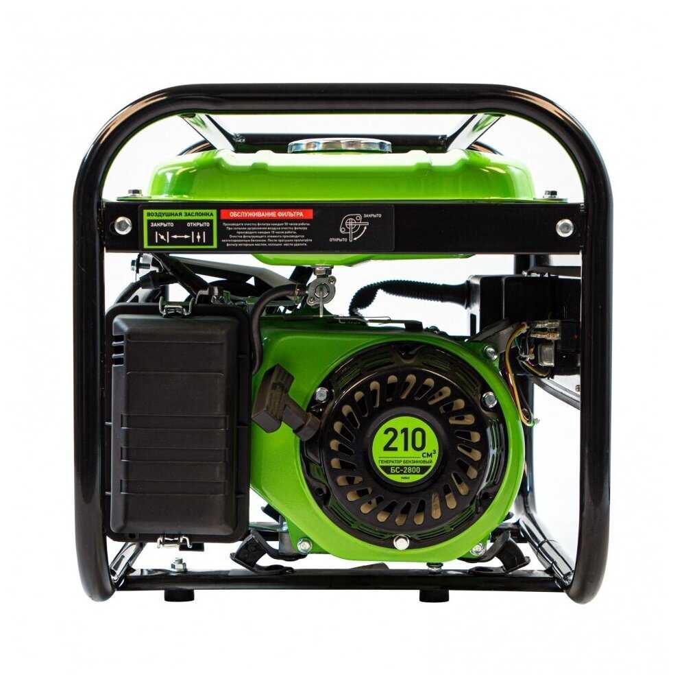 Бензиновый генератор Сибртех БС-2800 фотография 17