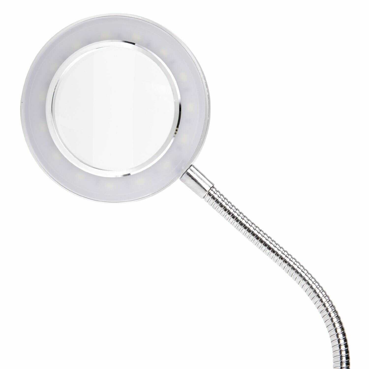 Комплект BRAUBERG Лупа настольная с LED подсветкой (455930) фотография 22