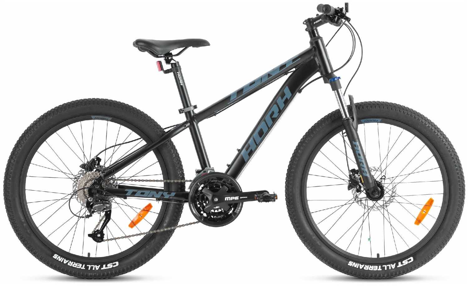Велосипед HORH TONY TYHD 4.3 24 (2021) Black-Grey