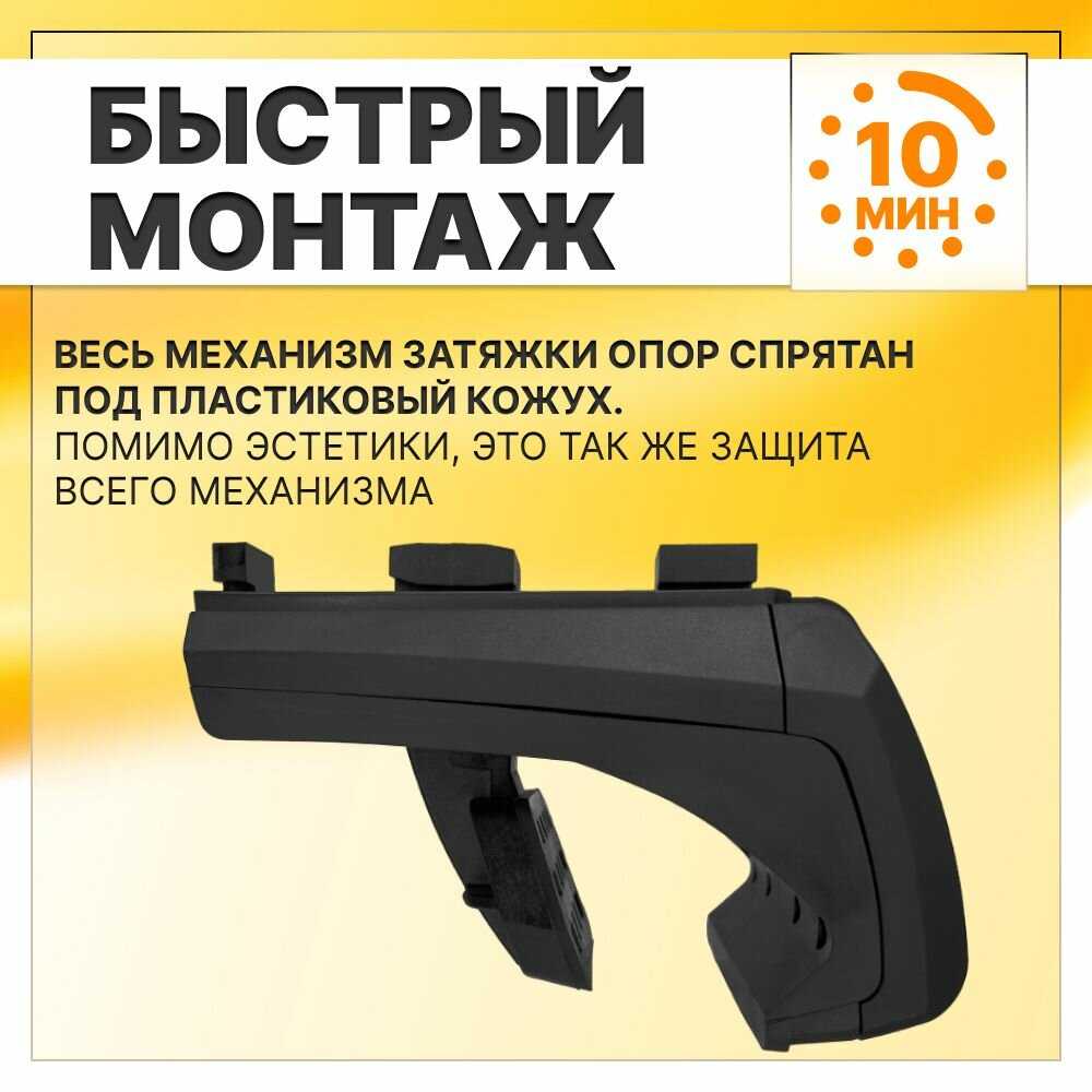 Багажник на рейлинги Lada Largus Багажник на крышу с квадратными поперечинами фотография 9