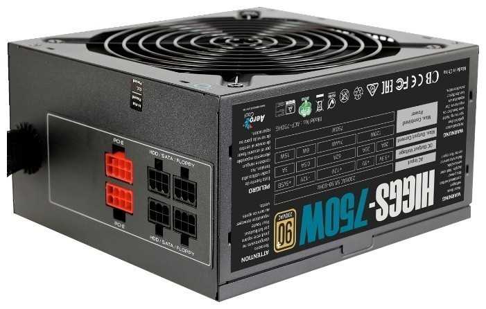 Блок питания AeroCool Higgs 750W фотография 2