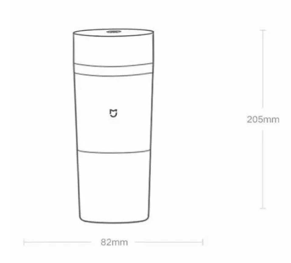 Беспроводная соковыжималка блендер Xiaomi Portable Juicing Cup 2 (MJZZB02PL) фотография 29