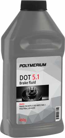 Тормозная жидкость POLYMERIUM DOT 5.1 фотография 3