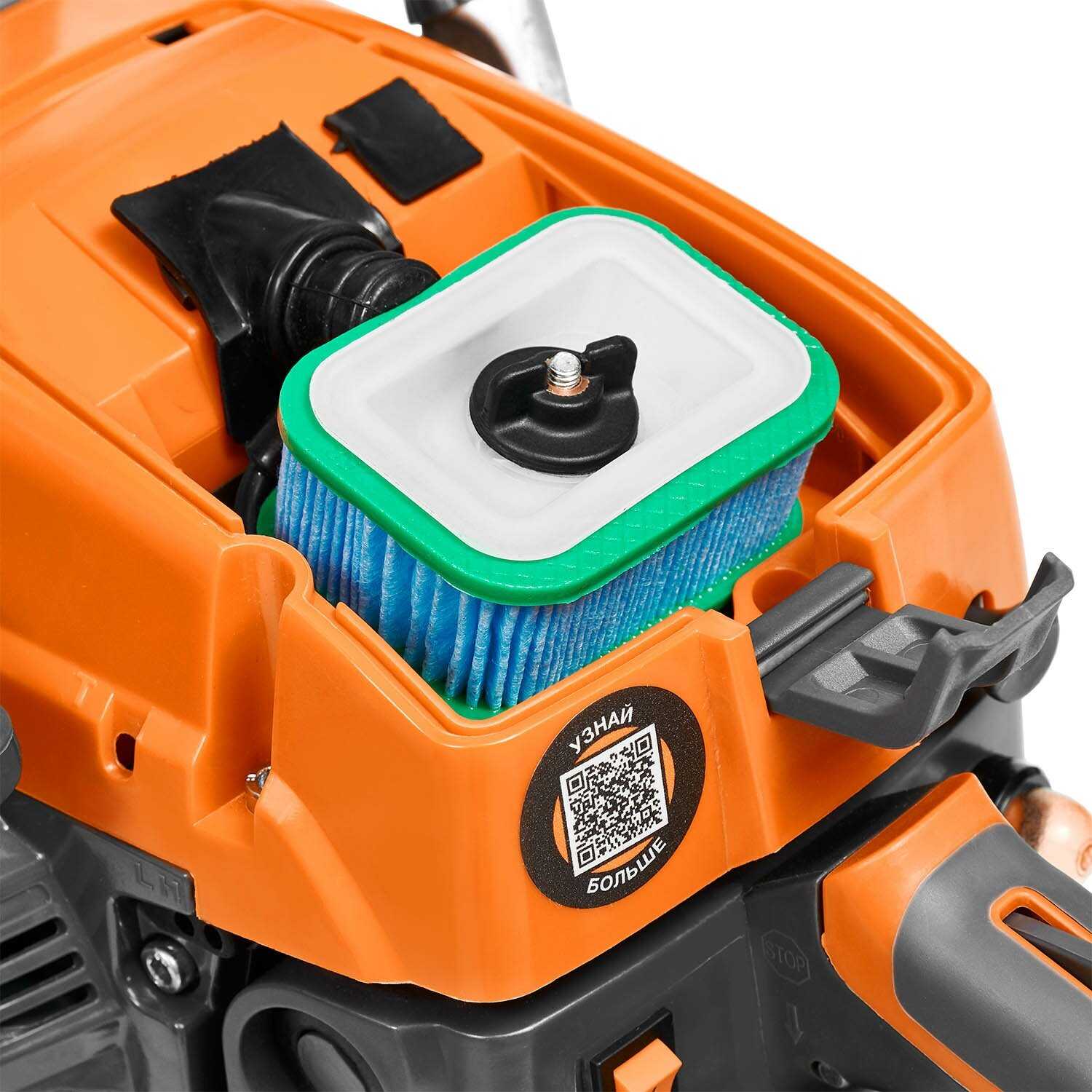 Бензопила цепная Daewoo Power Products DACS 4516 [3.1 л.с] фотография 6