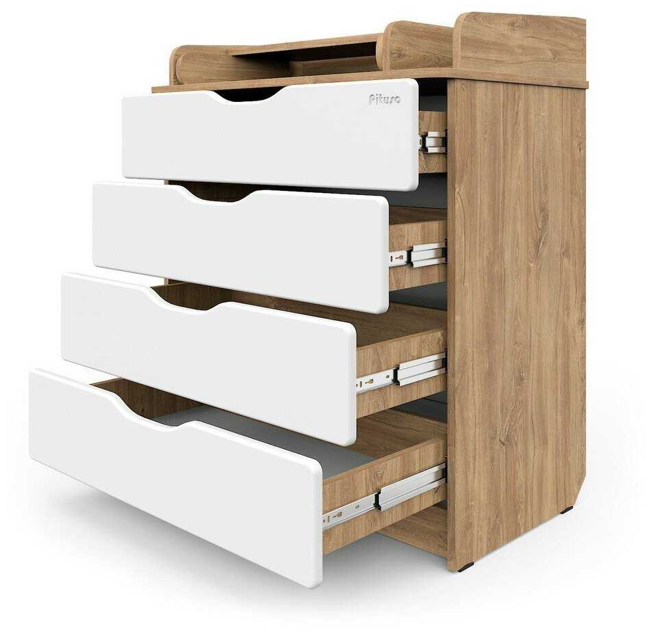 Пеленальный комод Pituso Wood 80/4 фотография 3