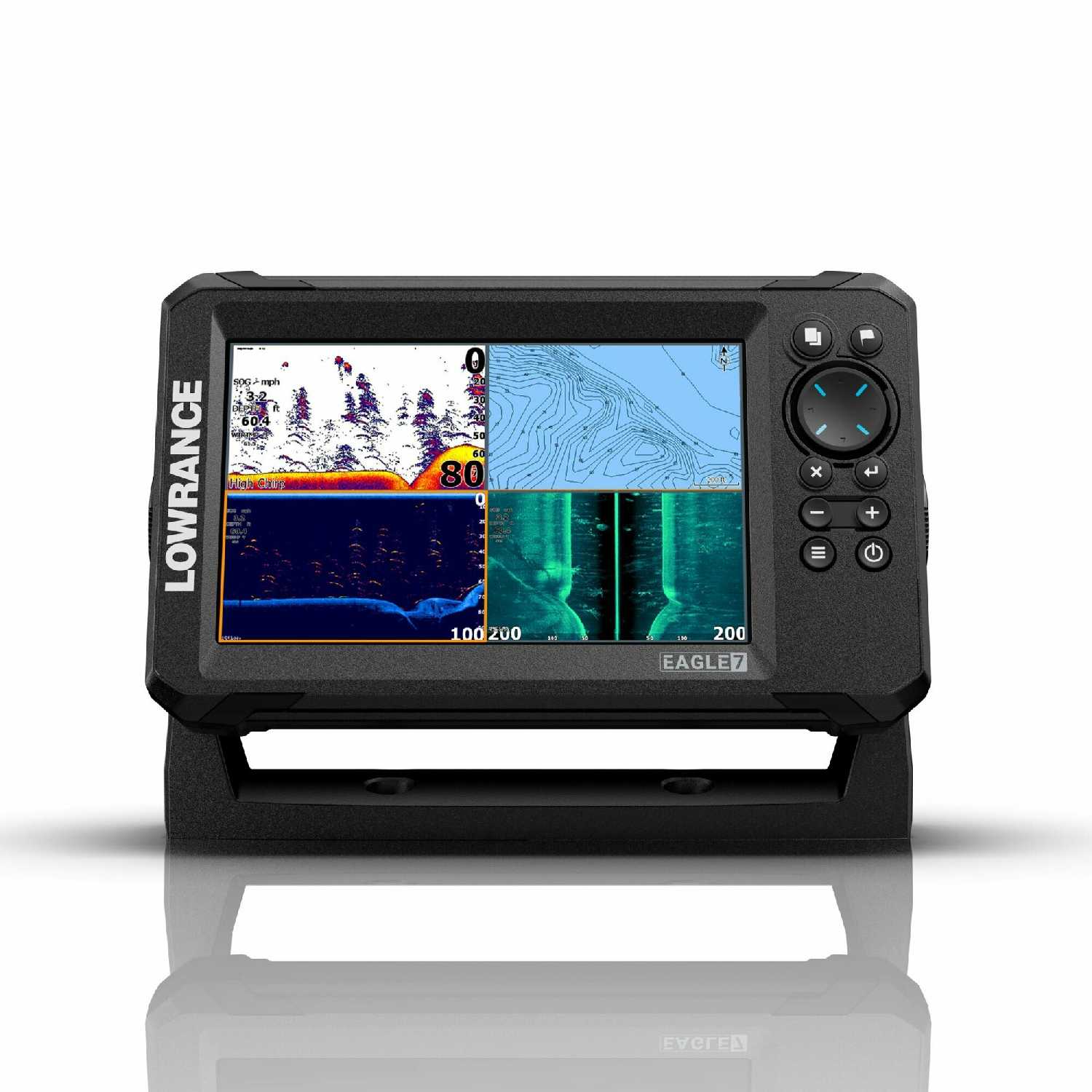 Lowrance Eagle 7 с датчиком TripleShot HD+ карта C-Map (Y-050) фотография 7