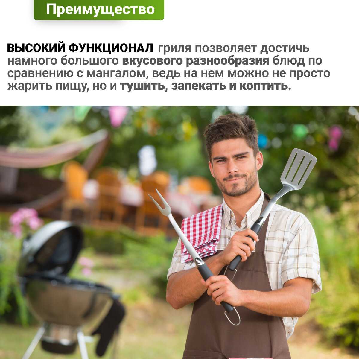 Гриль-барбекю BestPicnic Blazer 47 (49х48.5х80 см) фотография 14